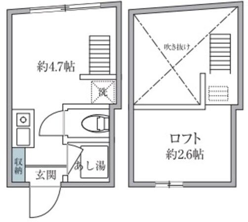 アーバンプレイス早稲田Ⅱの物件間取画像